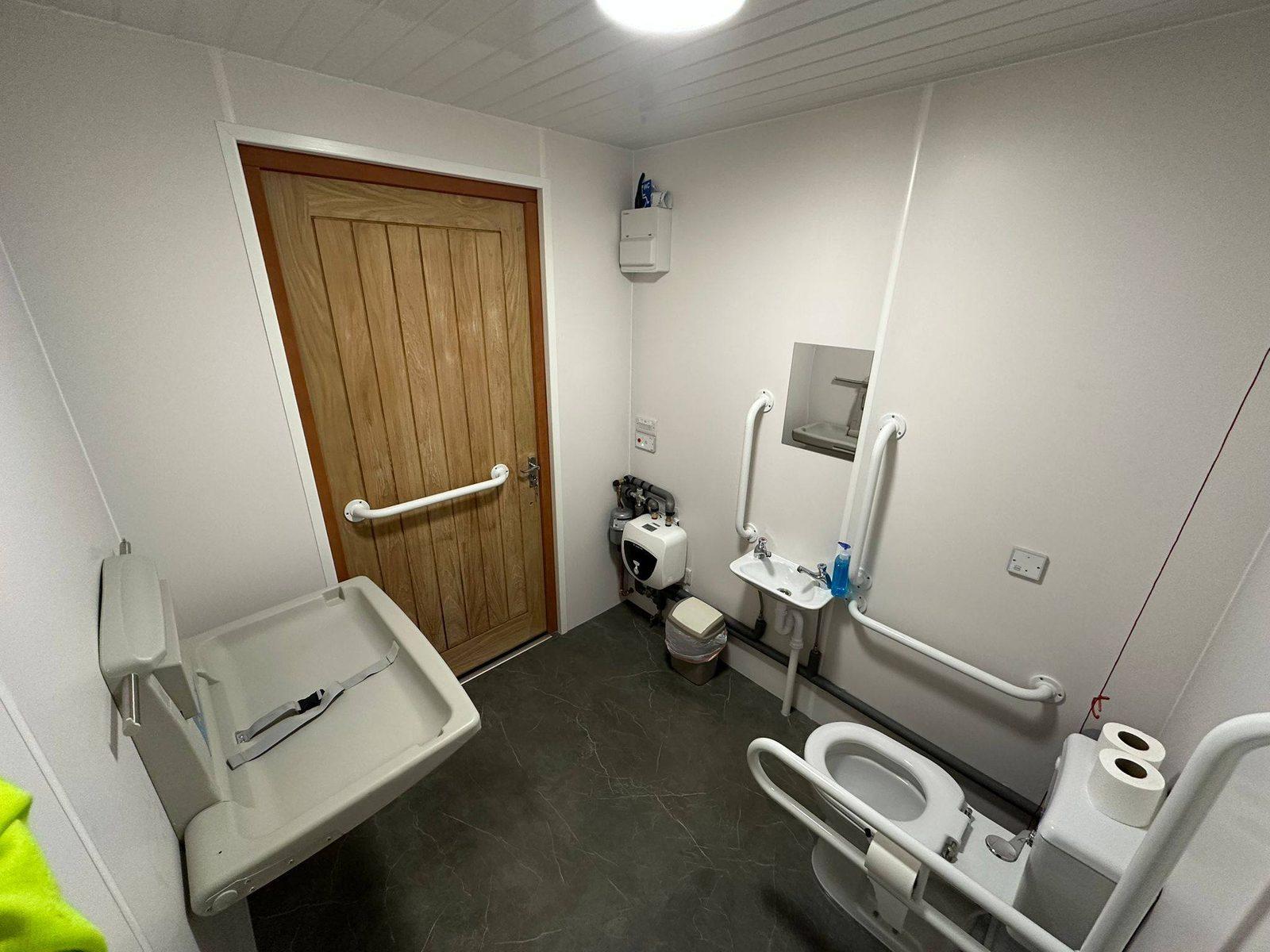 Fully tiled bathroom renovation